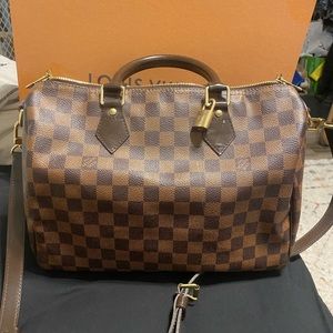 Louis Vuitton Authentic Speedy Bandouliere 30